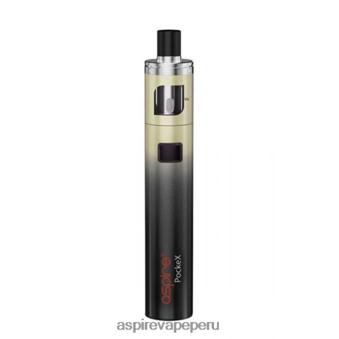 Aspire Vape Shop - Aspire Pockex kit de edición de aniversario 4X28R8117 gradiente blanco y negro
